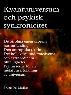 cover image of Kvantuniversum och psykisk synkronicitet.